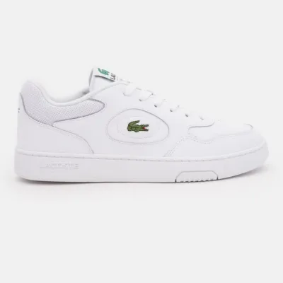 LACOSTE Men's Leather Sneakers -White